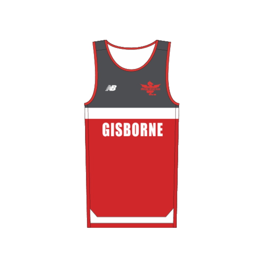 Gisborne CC | PRE-ORDER | Unisex Training Singlet