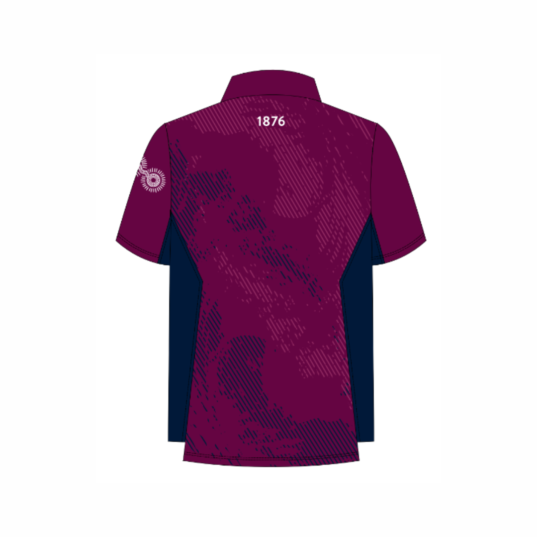 Cricket QLD - Staff | PRE-ORDER | SS Maroon Training Polo - Womens
