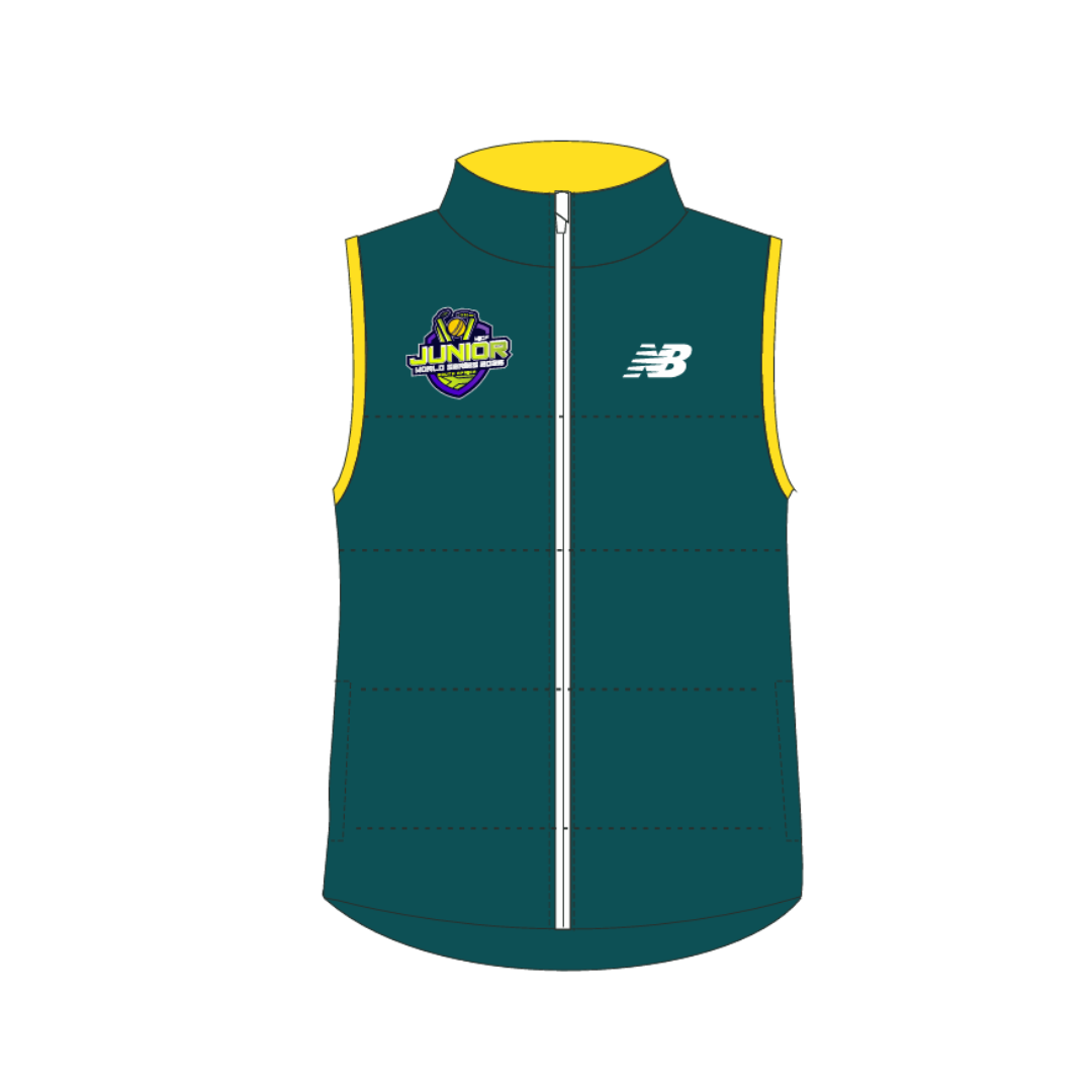 Cricket Australia Indoor - JNR WS26 | PRE-ORDER | Womens Puffer Vest