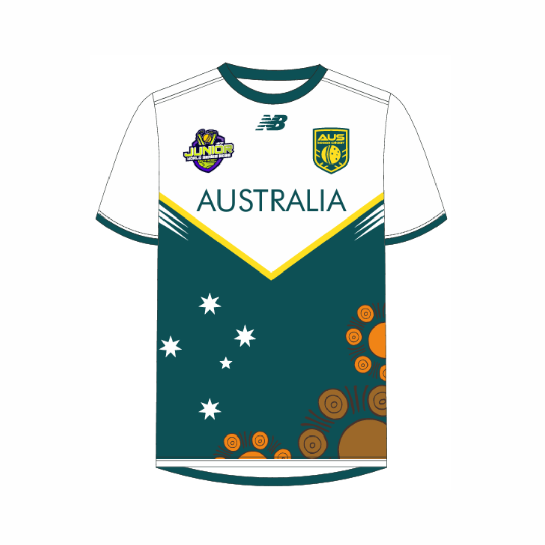 Cricket Australia Indoor - JNR WS26 | PRE-ORDER | Mens Training Tee