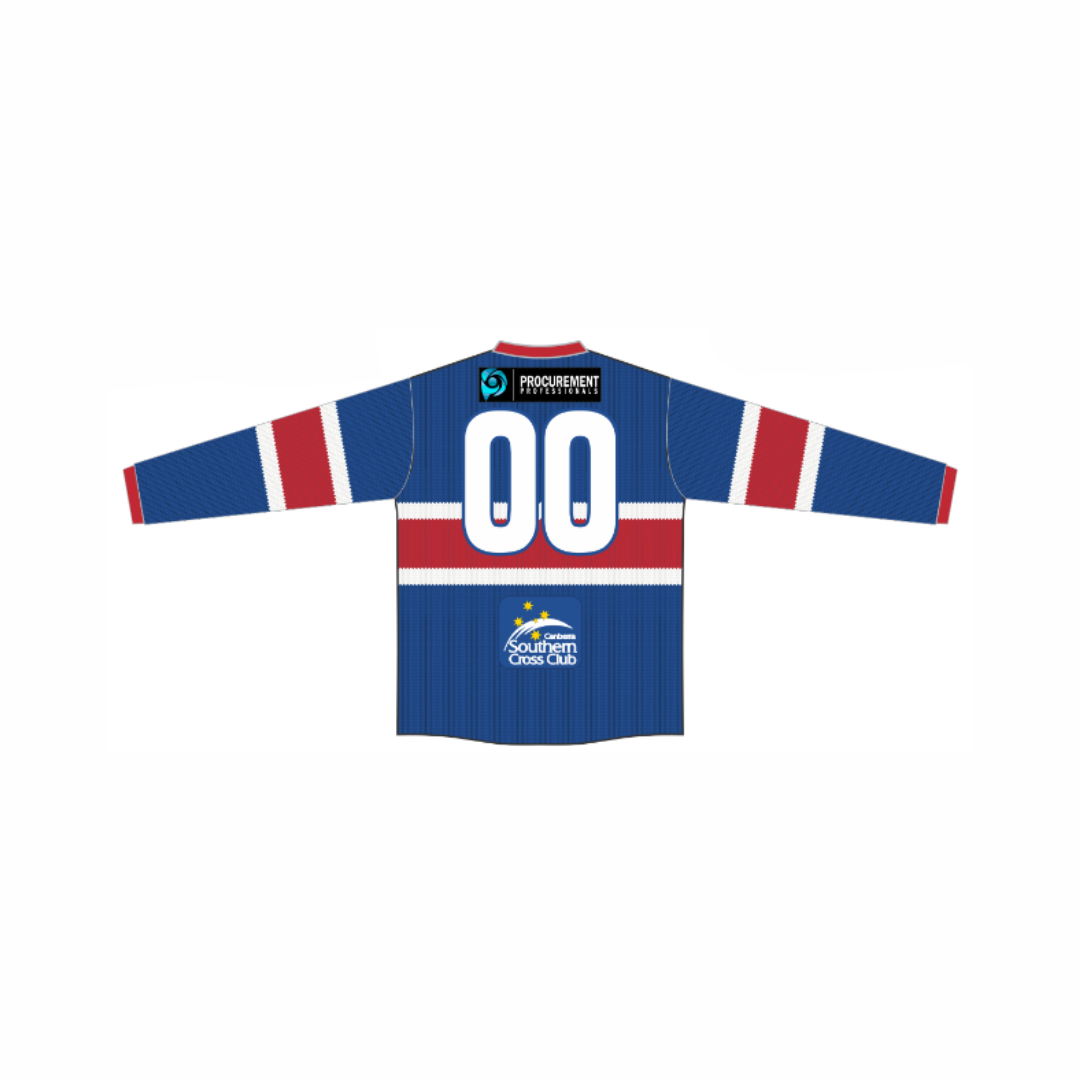 Tuggeranong FC | PRE-ORDER | Long Sleeve - Unisex Collared Guernsey