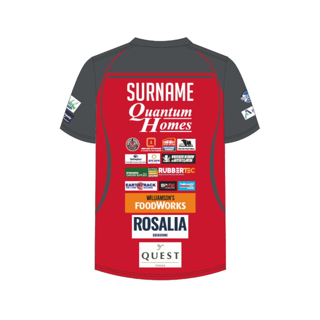 Gisborne CC | PRE-ORDER | UNISEX SS Training Tee