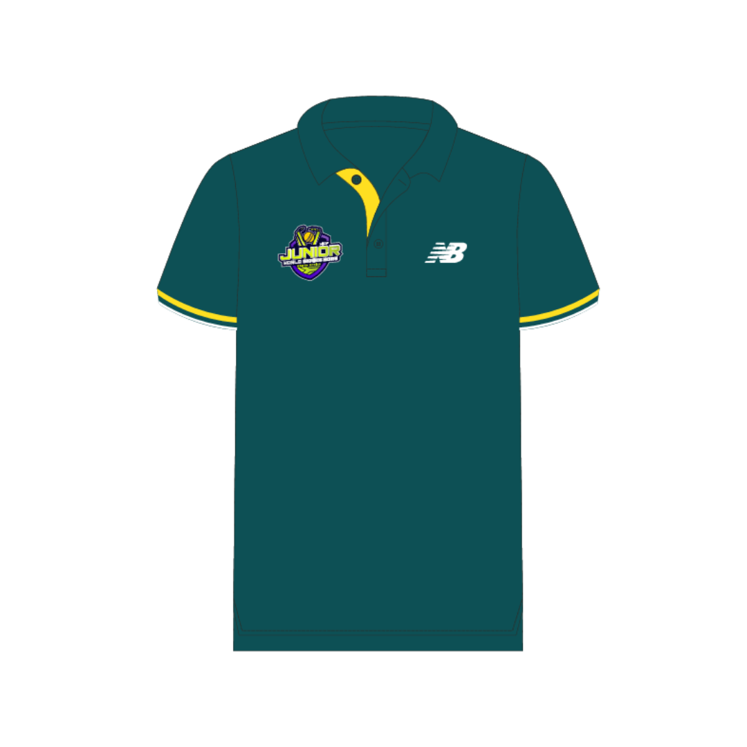 Cricket Australia Indoor - JNR WS26 | PRE-ORDER | Mens Media Polo