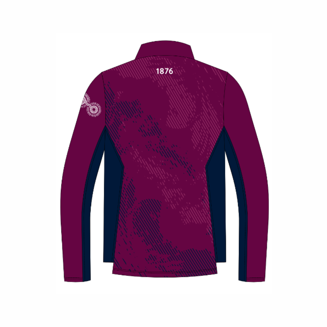 Cricket QLD - Staff | PRE-ORDER | LS Maroon Training Polo - Womens