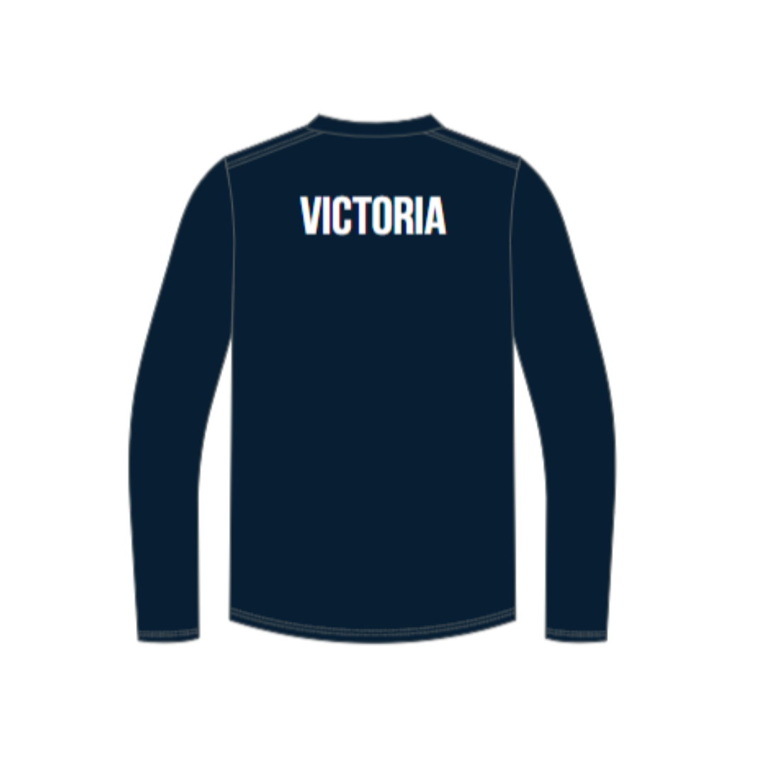 Hockey Victoria - U14s | PRE-ORDER | Unisex LS Undershirt - Navy