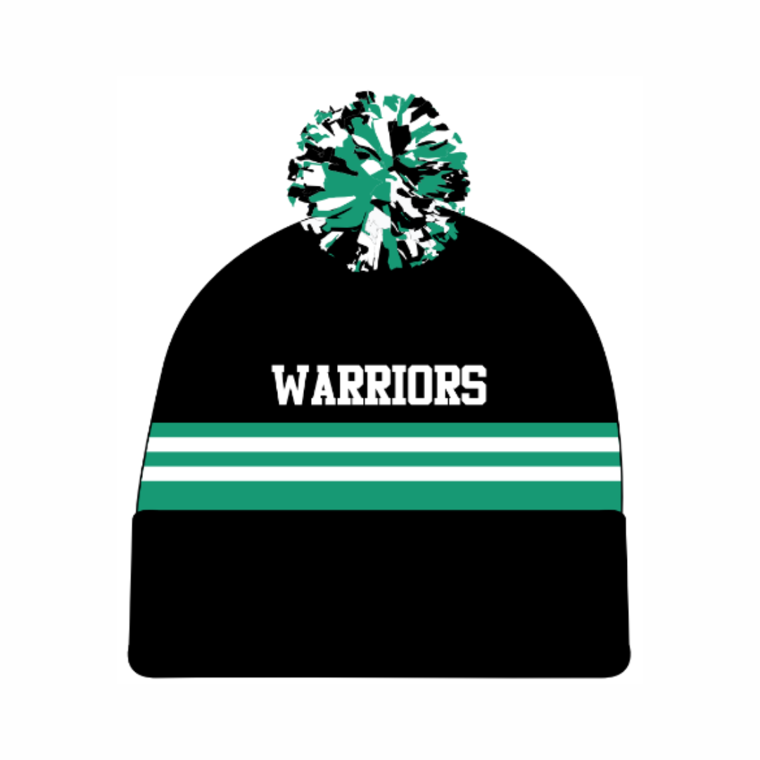 Warrior Netball Club | PRE-ORDER | Pom Pom Beanie
