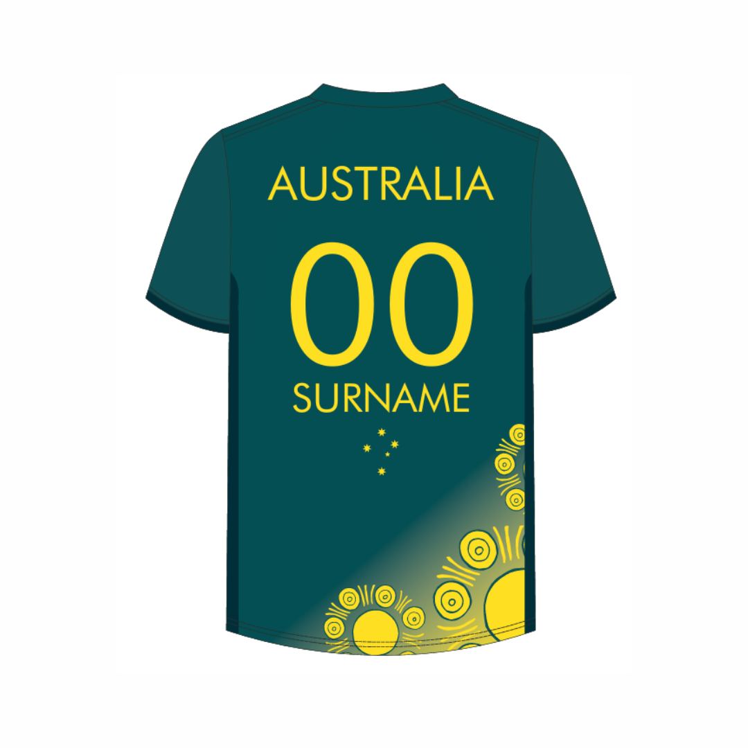 Cricket Australia Indoor - JNR WS26 | PRE-ORDER | Mens SS Playing Top