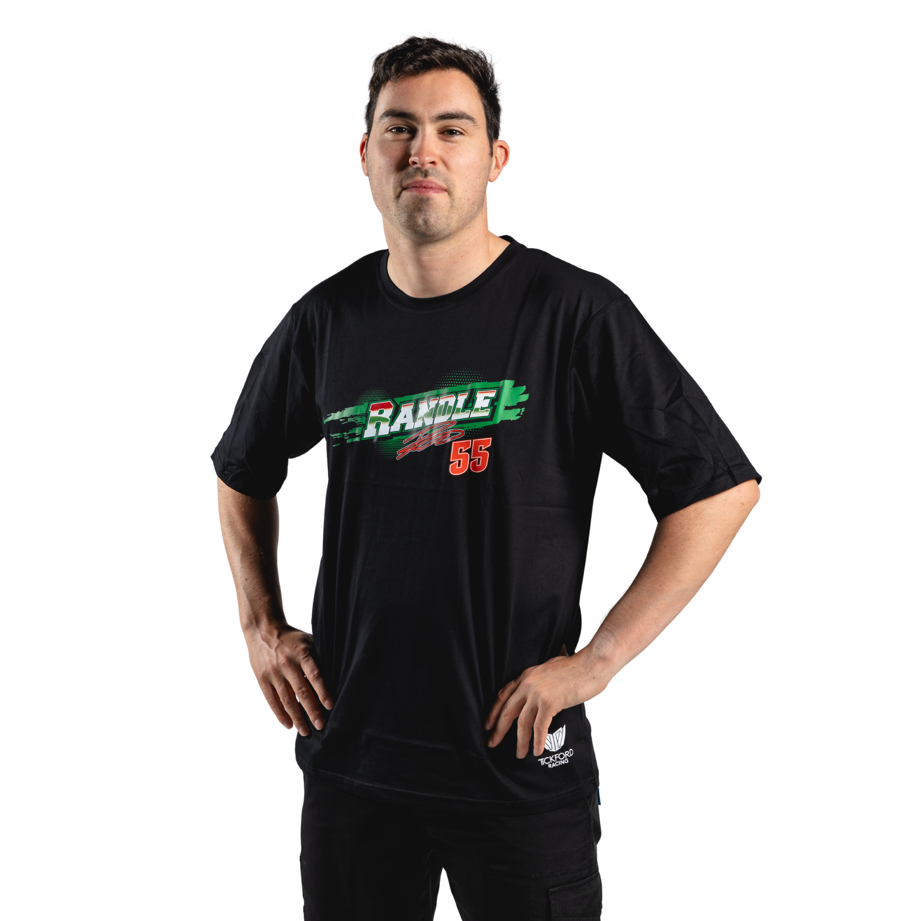 Castrol Racing Team | Randle Unisex SS Lifestyle Tee #1 - Black