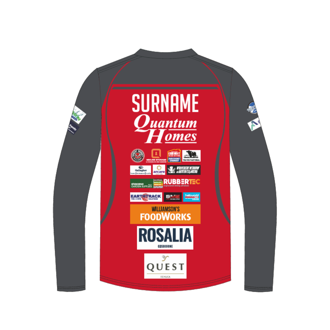 Gisborne CC | PRE-ORDER | Womens LS Training Tee
