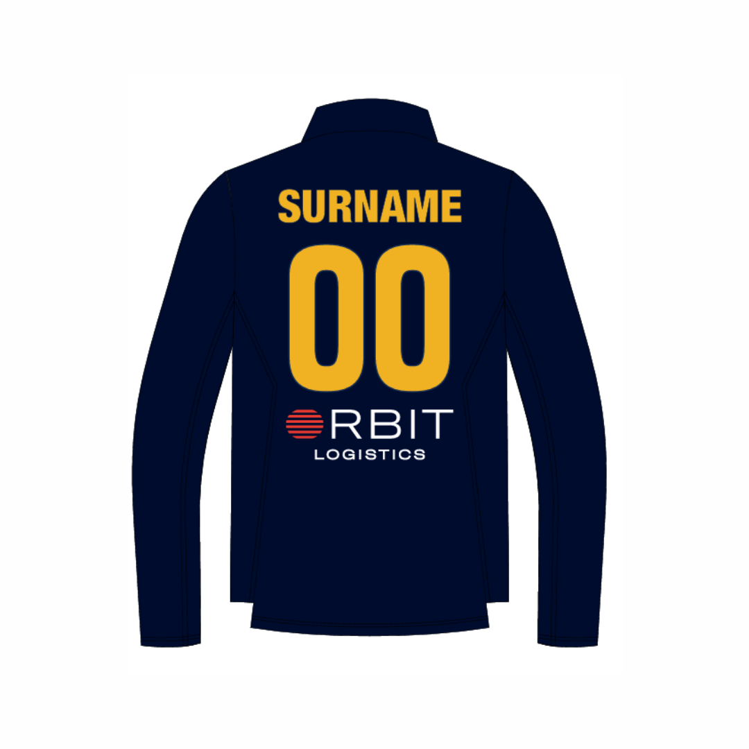Ringwood CC | PRE-ORDER | LS Navy Polo 1st Grade Only - Womens