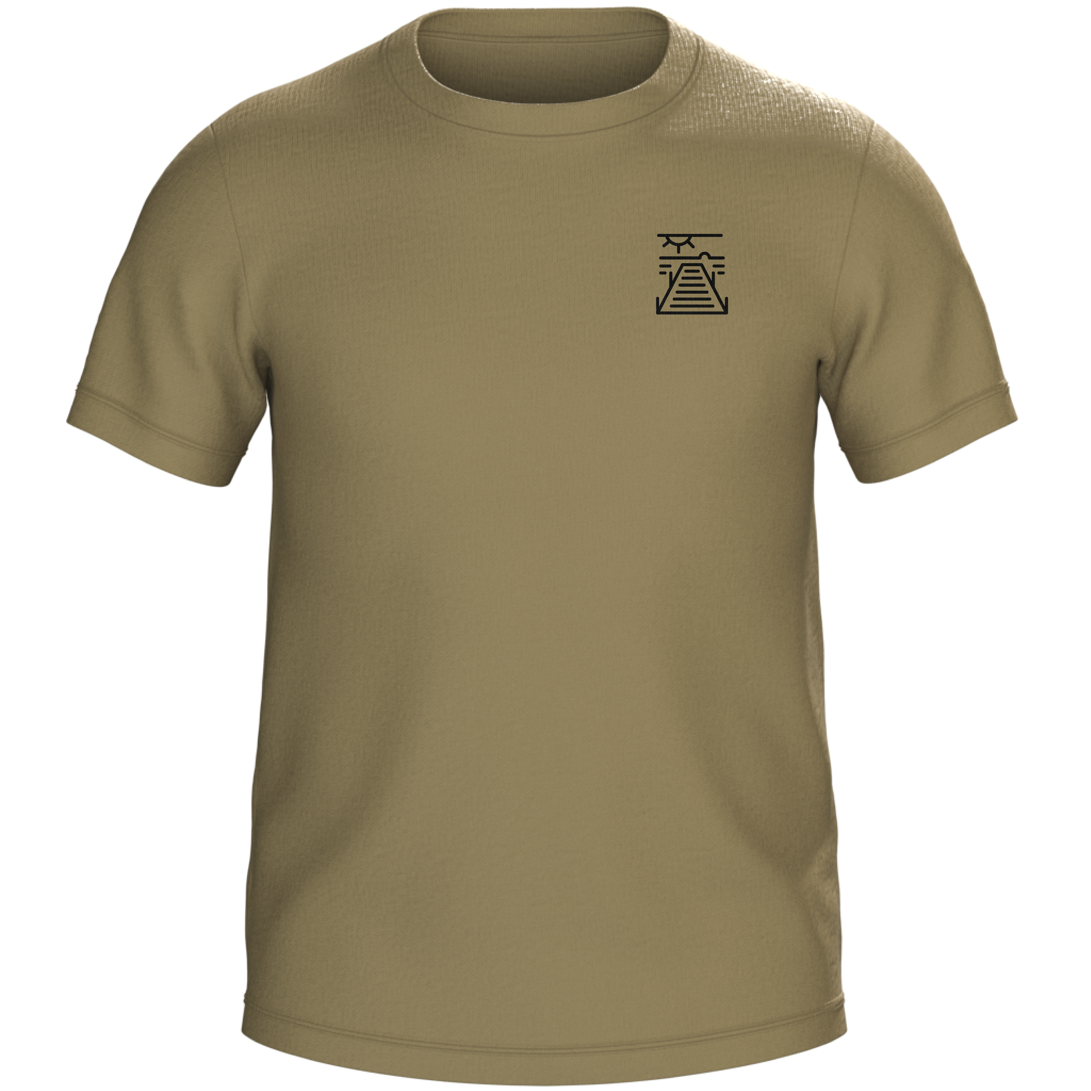 Build the Boardwalk | PRE-ORDER | Classic Tee with Dual BTB Print - Black & Sand