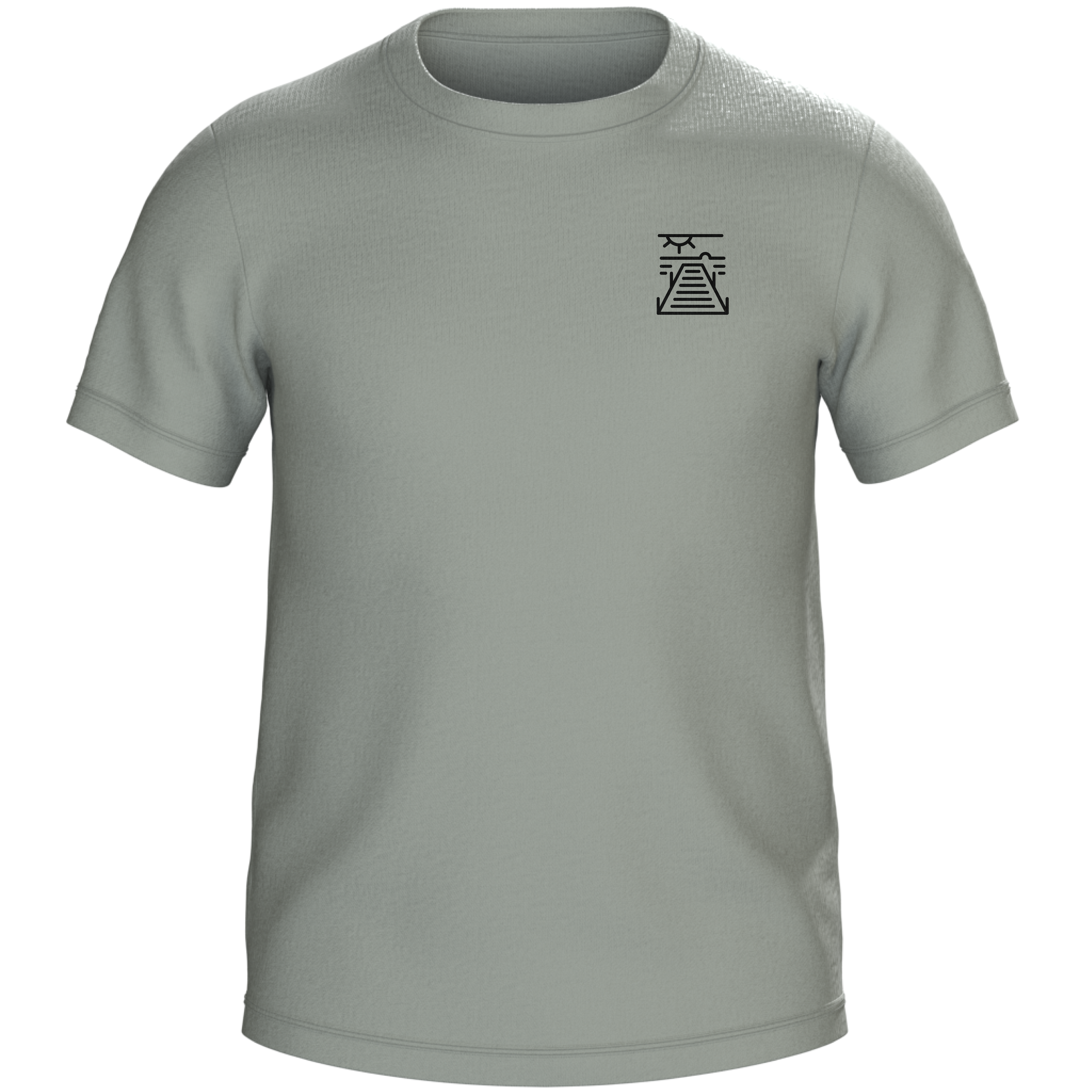 Build the Boardwalk | PRE-ORDER | Classic Tee with Dual BTB Print - Black & Storm