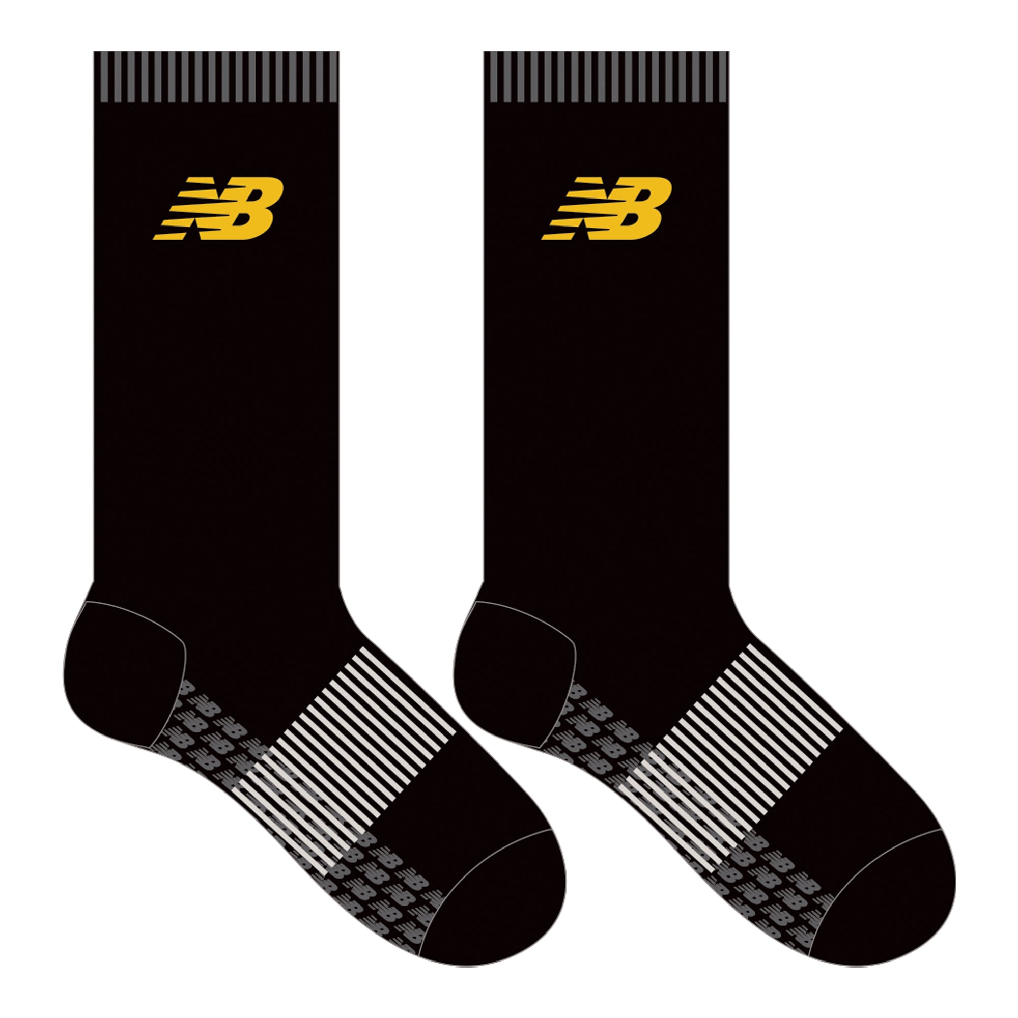 West Torrens Birkalla SC | PRE-ORDER | Black Grip Socks