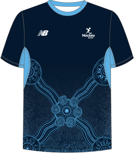 Hockey NSW Country | PRE-ORDER | New Balance Playing T-Shirt Navy - Unisex