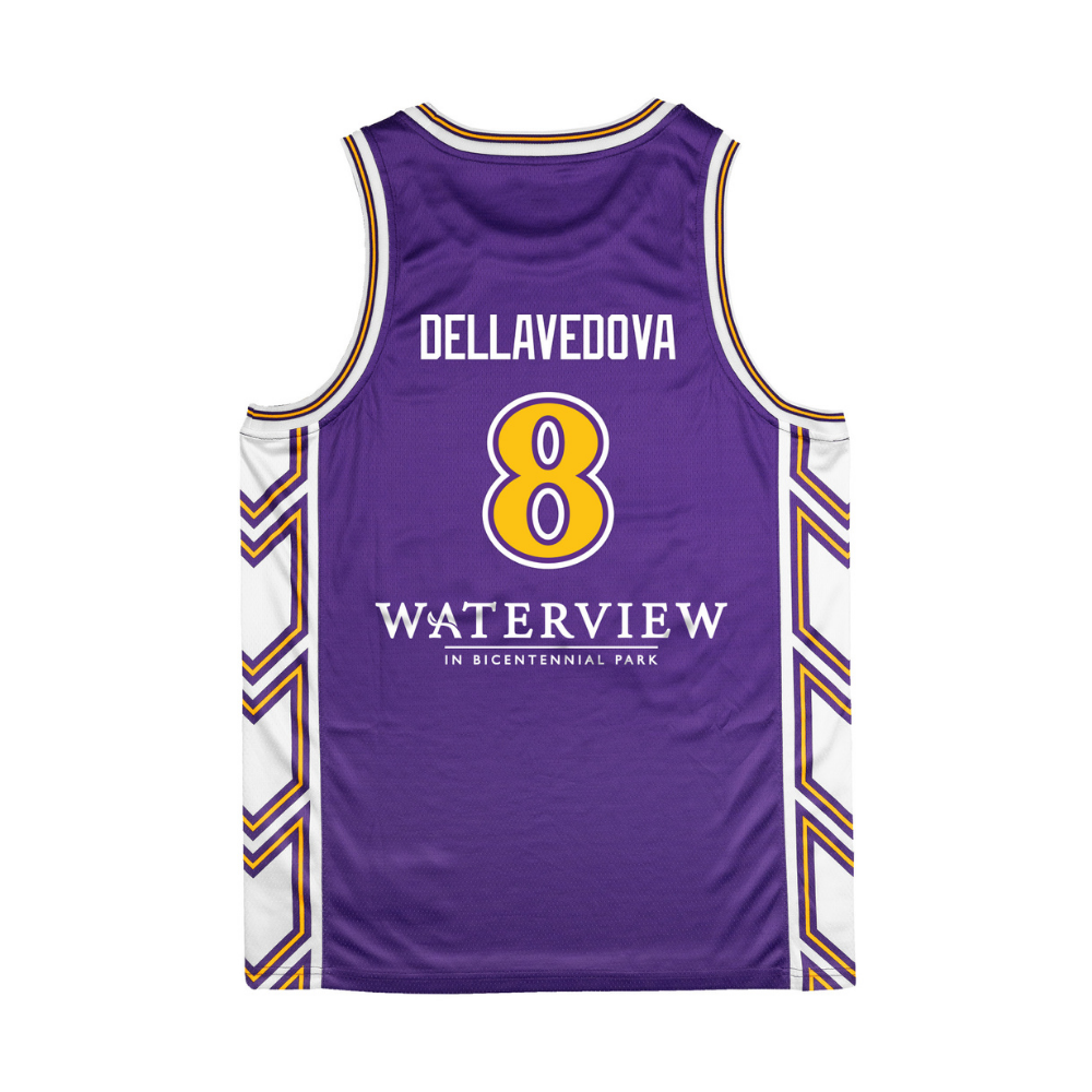 Sydney Kings | Round Neck Primary On Court Jersey - DELLAVEDOVA
