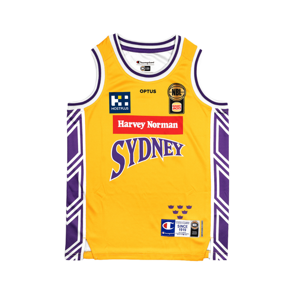 Sydney Kings | Youth Retail Round Neck Alternate Jersey - YEL