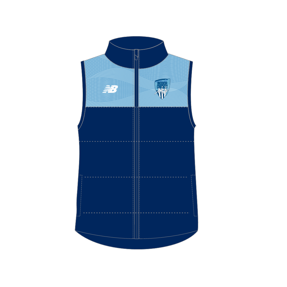 NSW Indoor Cricket | PRE-ORDER | Puffer Vest - Mens