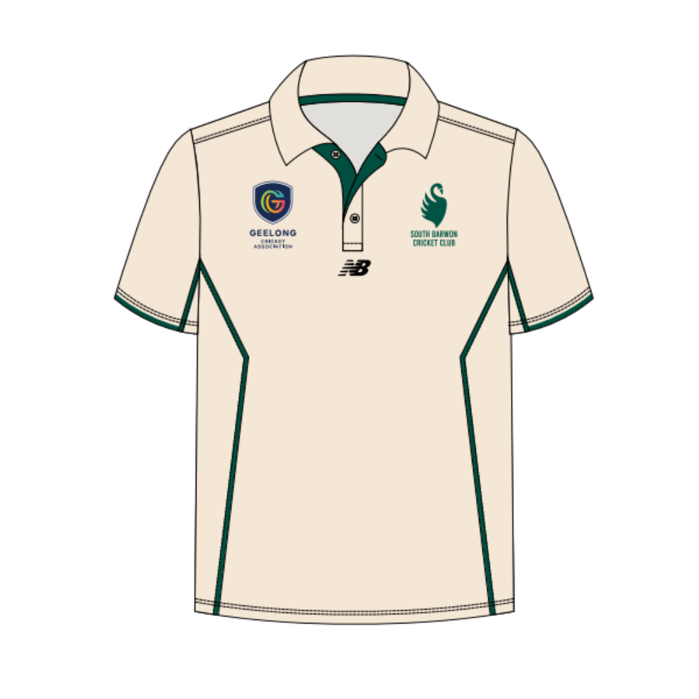 South Barwon CC | PRE-ORDER | Unisex Polo - Cream