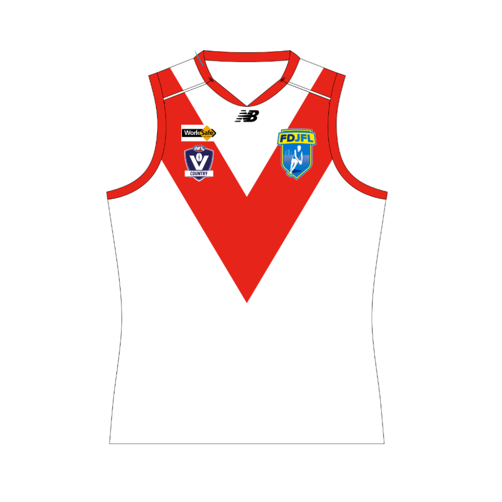 FDJFL Karingal JFC | NB SS Unisex Football Guernsey