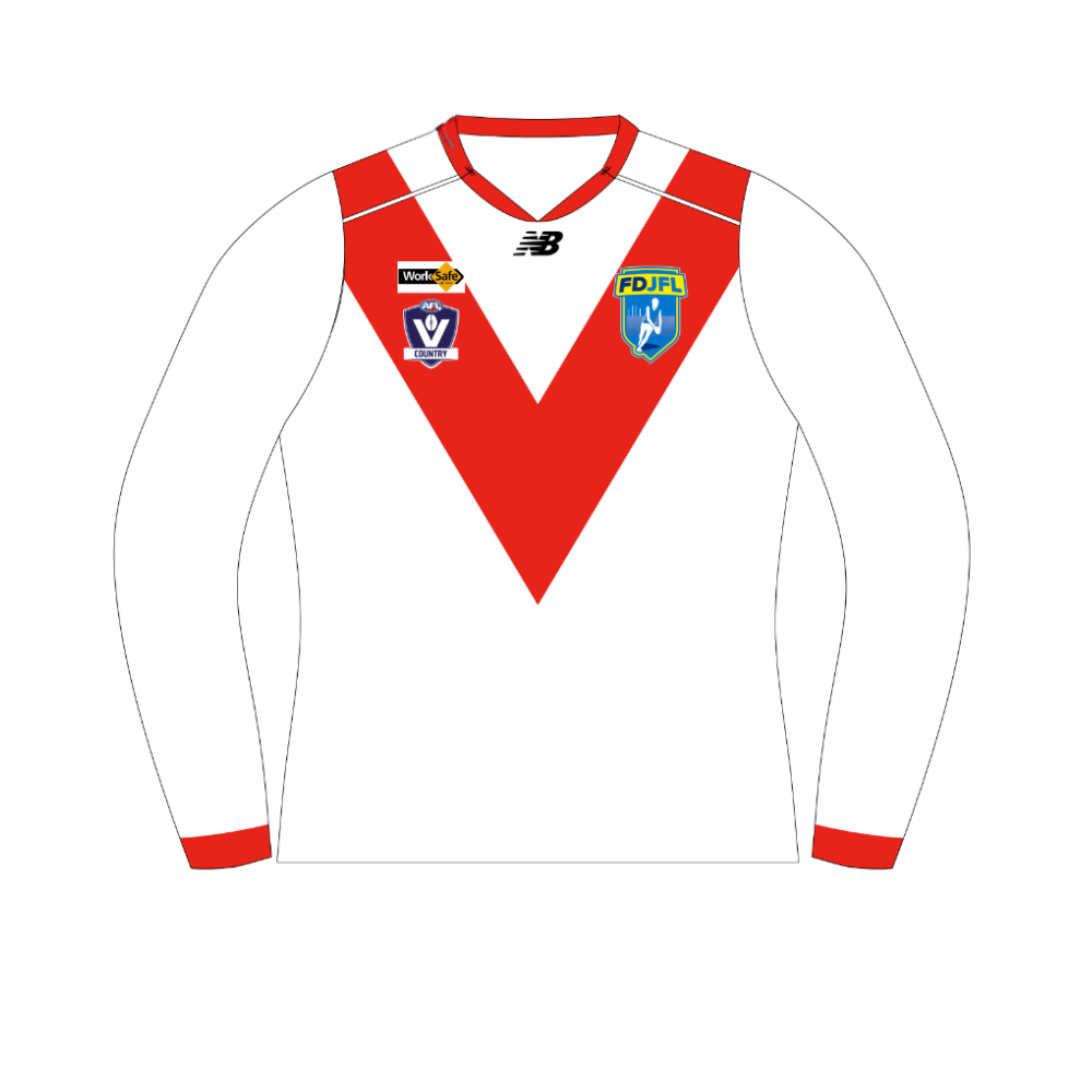 FDJFL Karingal JFC | NB LS Unisex Football Guernsey