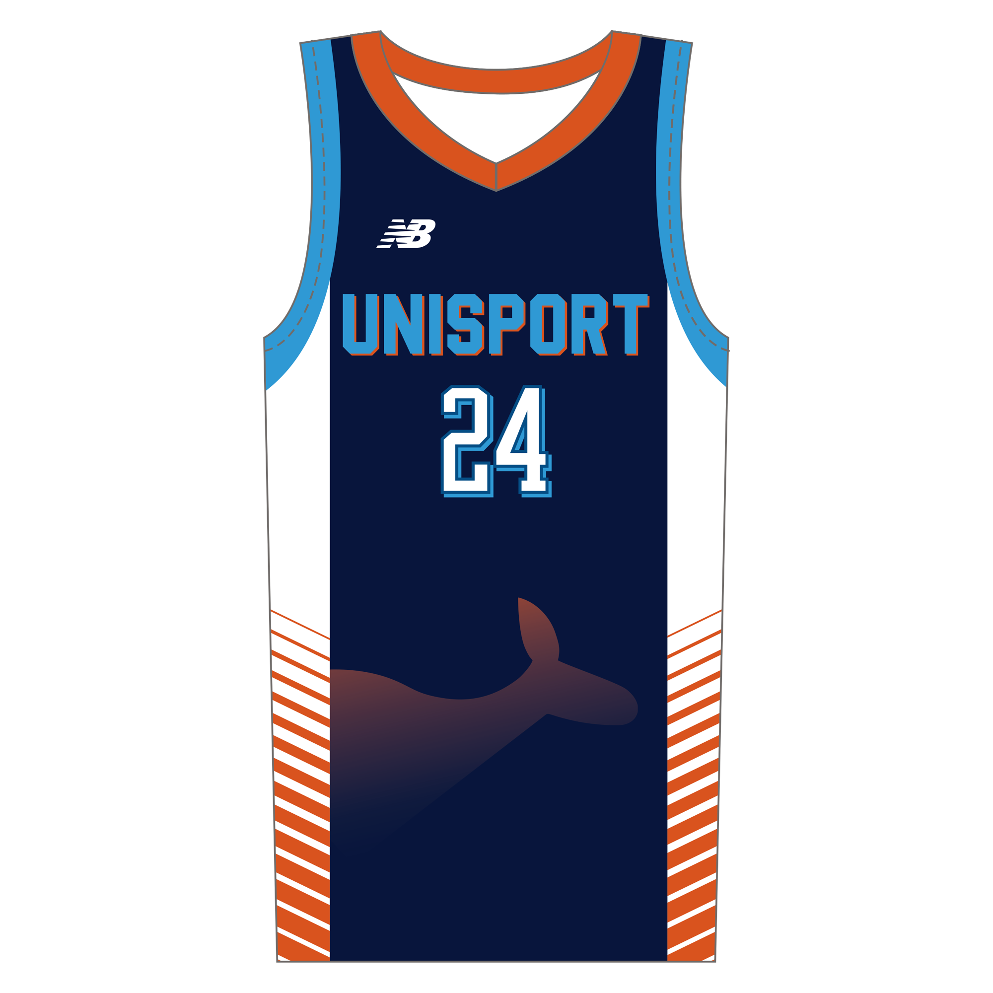 UniSport Nationals New Balance Basketball Jersey – Belgravia