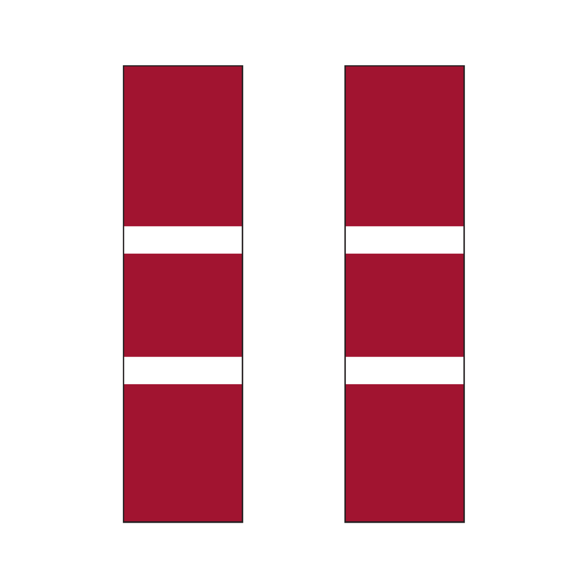 Playford City SC | PRE-ORDER | Training/Away Footless Socks - Maroon
