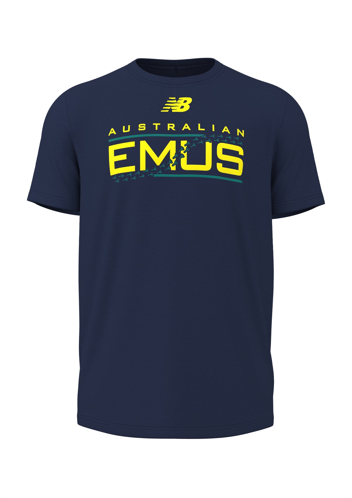 Touch Football Australia | Emus Casual SS Tee - Navy