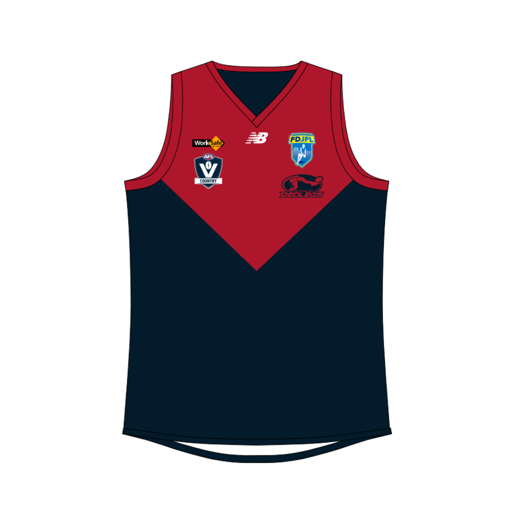 FDJFL Mt Eliza JFC | NB SS Unisex Reversible Guernsey
