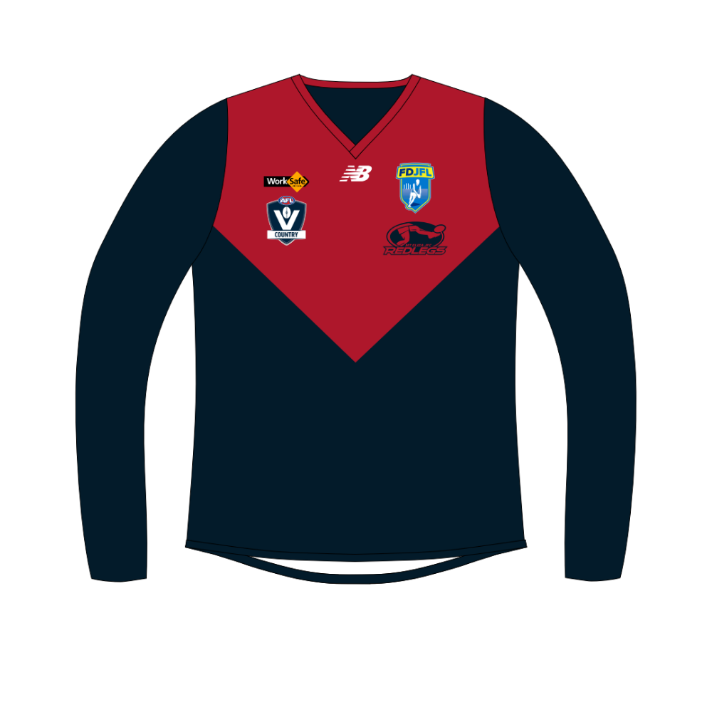 FDJFL Mt Eliza JFC | NB LS Unisex Reversible Guernsey