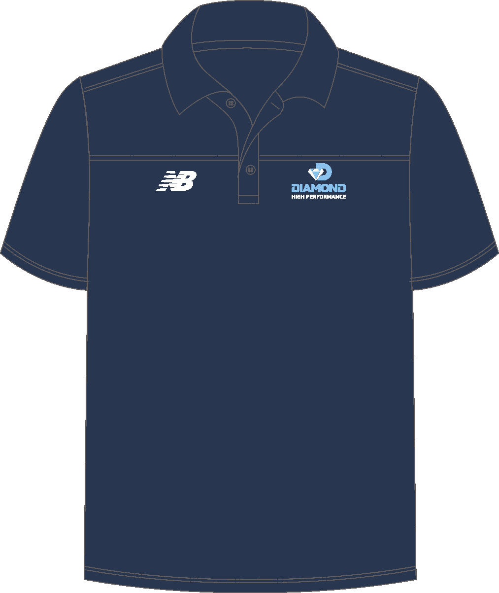 Diamond High Performance | PRE-ORDER | NB DHP Team Polo Shirt Womens