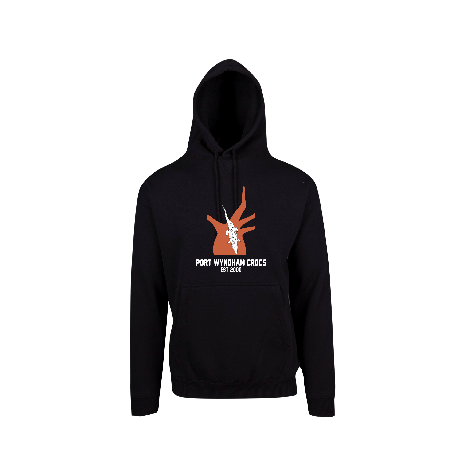 Port Wyndham Crocs FC | PRE-ORDER | Black Hoodie