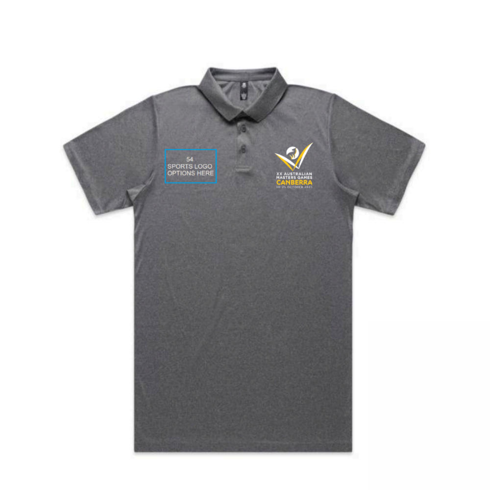 AMG | PRE-ORDER | Official AMG Active Polo - Graphite