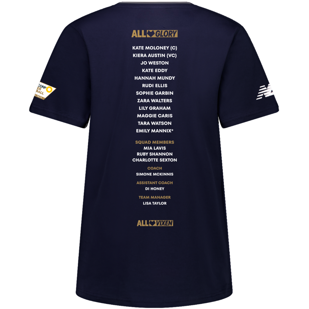 Melbourne Vixens | NB Championshirt T-Shirt