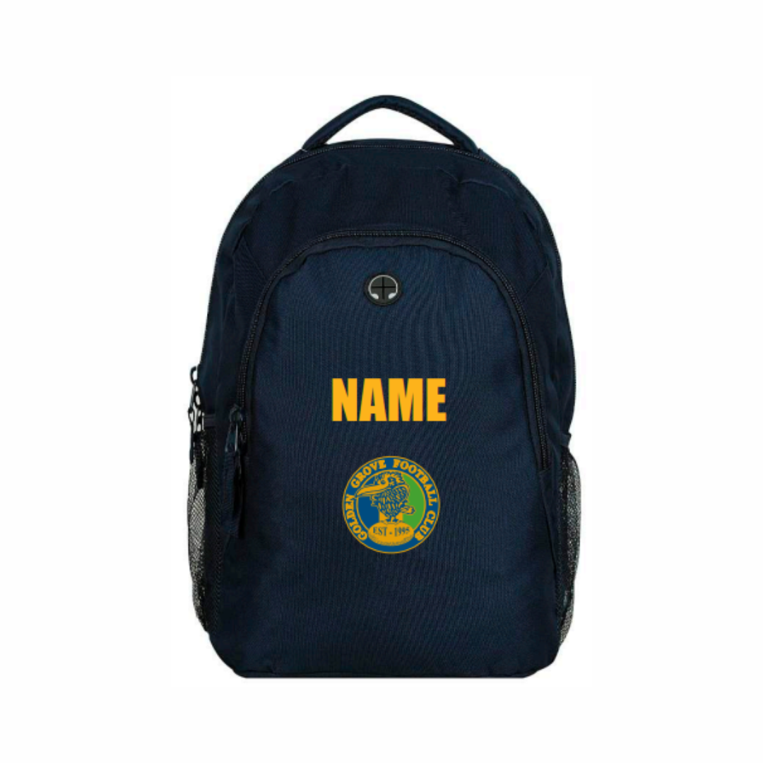 Golden Grove Football Club | PRE-ORDER | Personalised Back Pack With Name