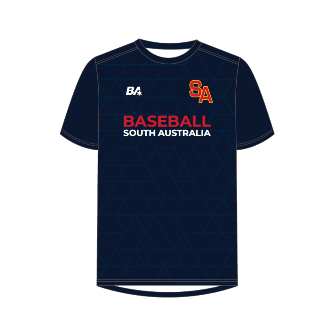 Baseball SA | PRE-ORDER | Unisex SS Navy Training Tee