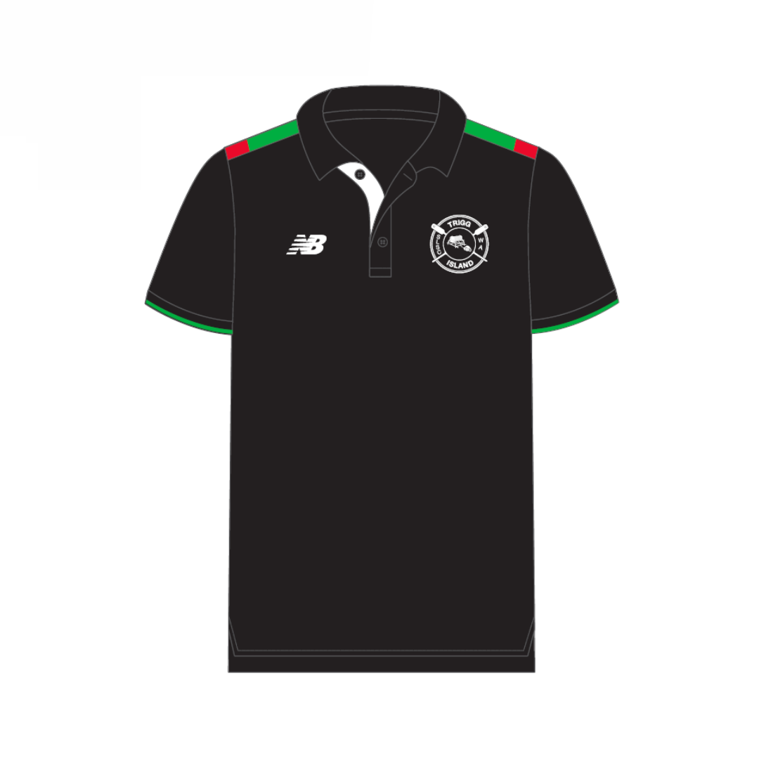 Trigg Island SLSC | PRE-ORDER | SS Polo - Women Black