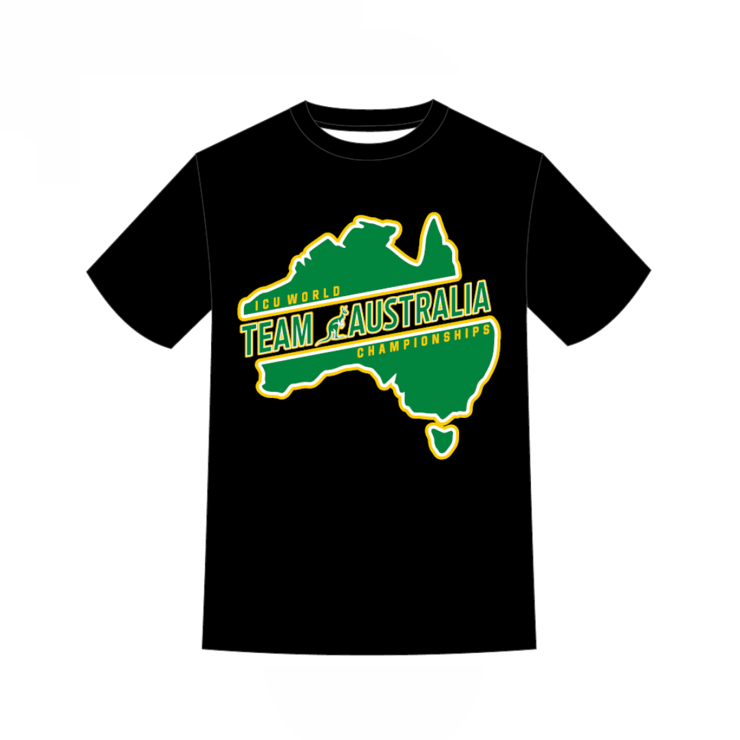 Australian Cheer Union | PRE-ORDER | Cotton Unisex Travel T-shirt