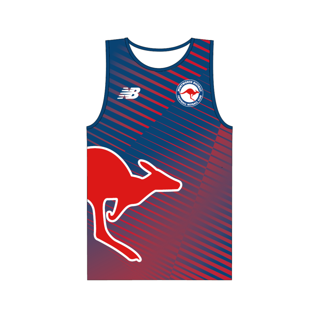 Wentworth District FNC | PRE-ORDER | Unisex Reversible Training Singlet