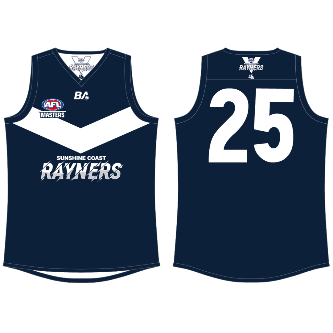 Sunshine Coast Rayners FC | PRE-ORDER | Men's Reversible Jersey - 45s
