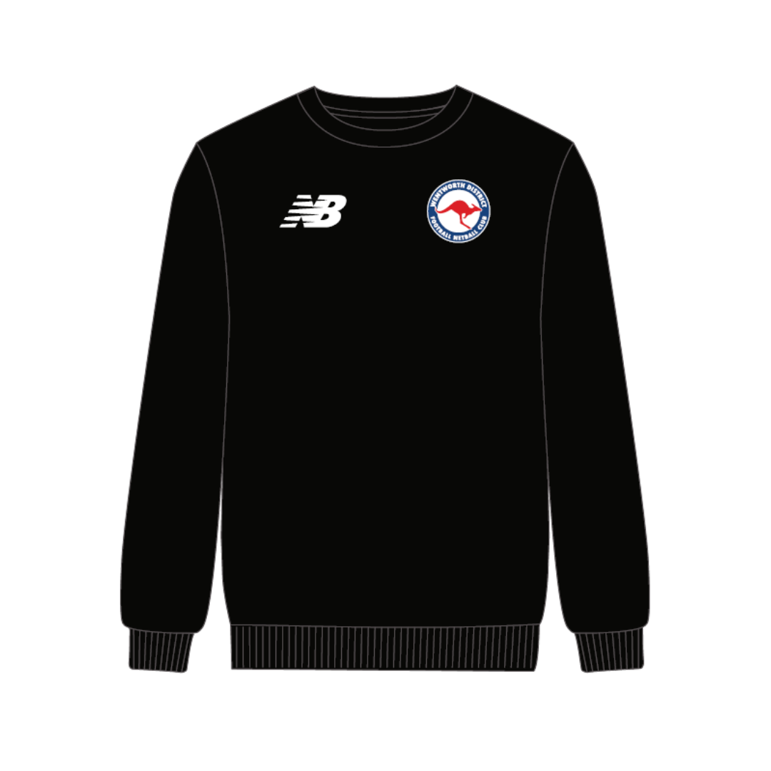 Wentworth District FNC | PRE-ORDER | Unisex Crew Neck Sweater - Black