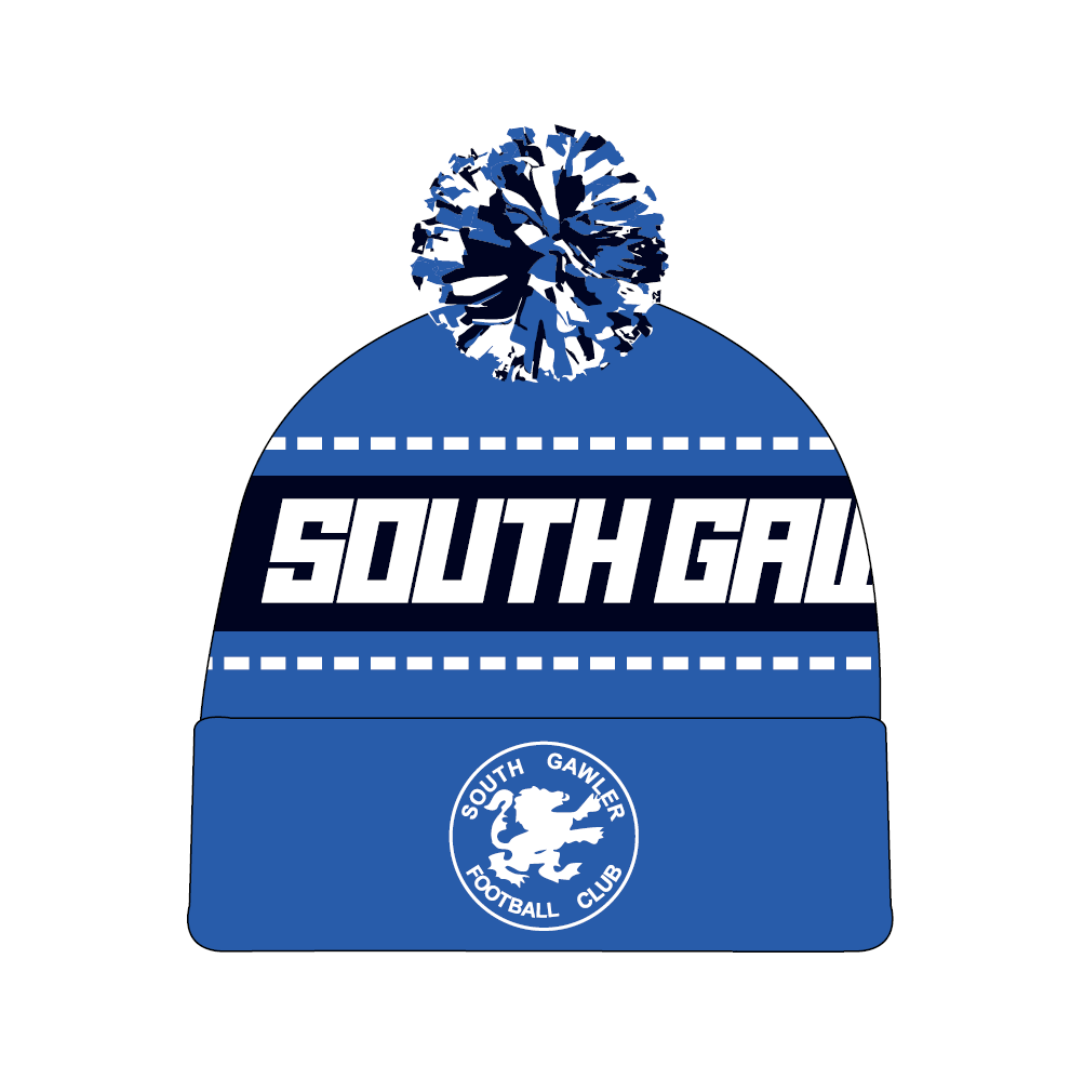South Gawler FC | PRE-ORDER | Pom Pom Beanie