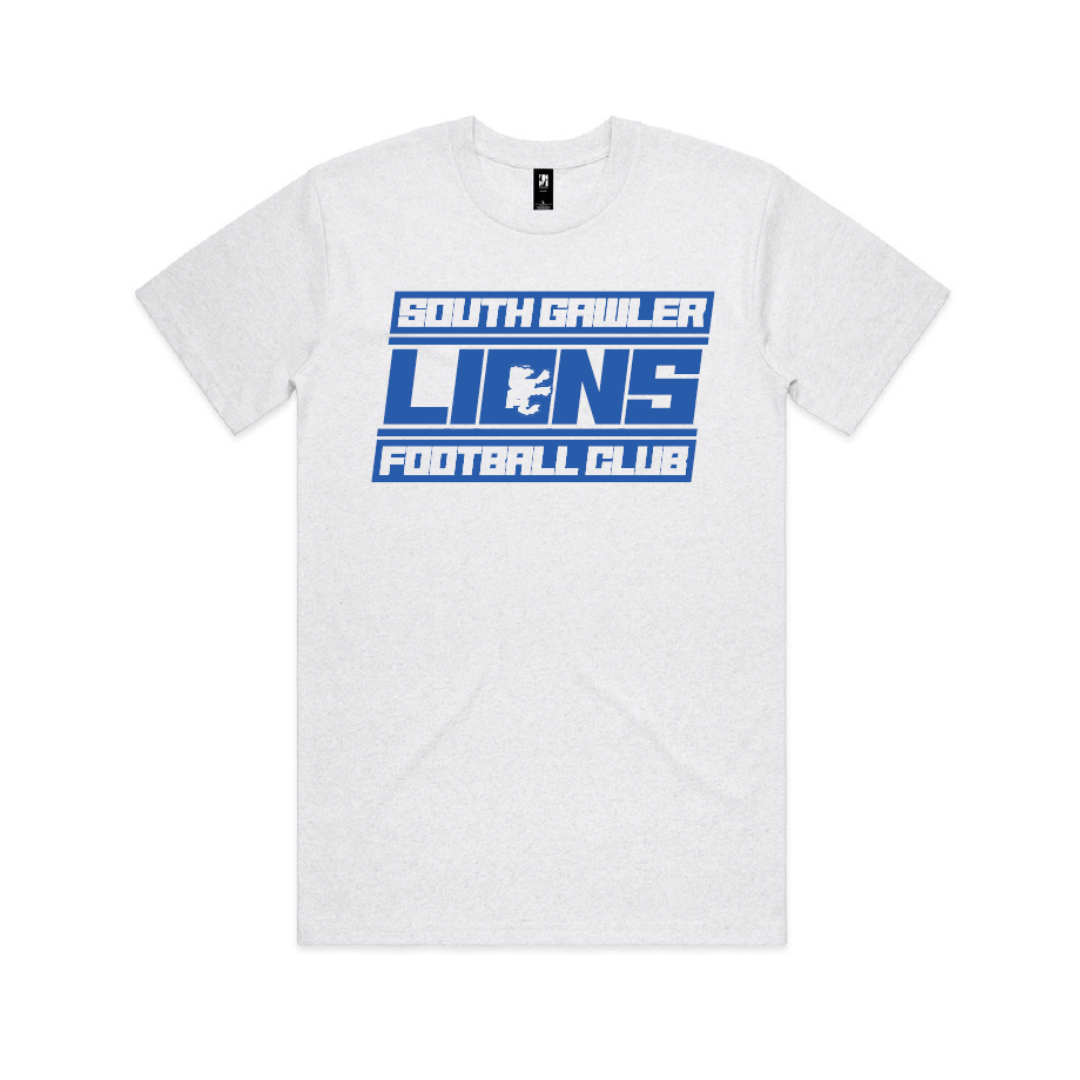 South Gawler FC | PRE-ORDER | Calssic Tee White Marl