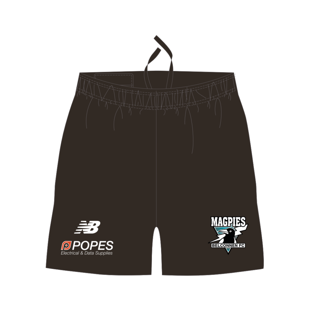 Belconnen Magpies FC | PRE-ORDER | NB Unisex Travel Shorts