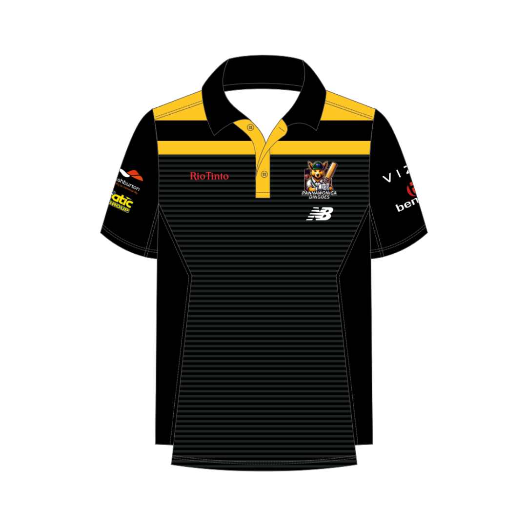 Pannawonica Dingoes CC | PRE-ORDER | Elite Off Field Polo Shirt