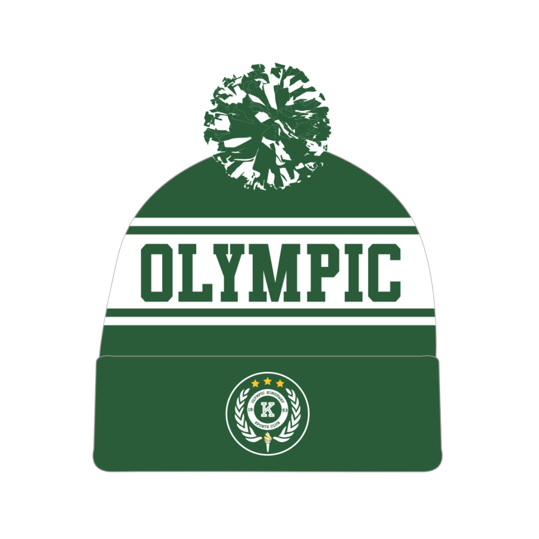 Olympic Kingsway FC | Pom Pom Beanie - Green