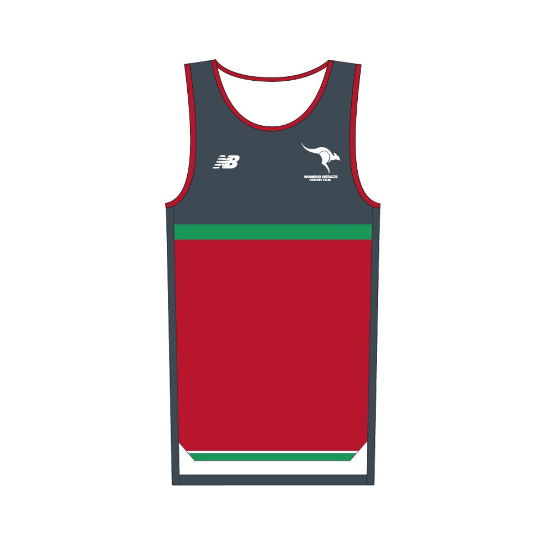 Wanneroo Districts CC | PRE-ORDER | Training Singlet - Women