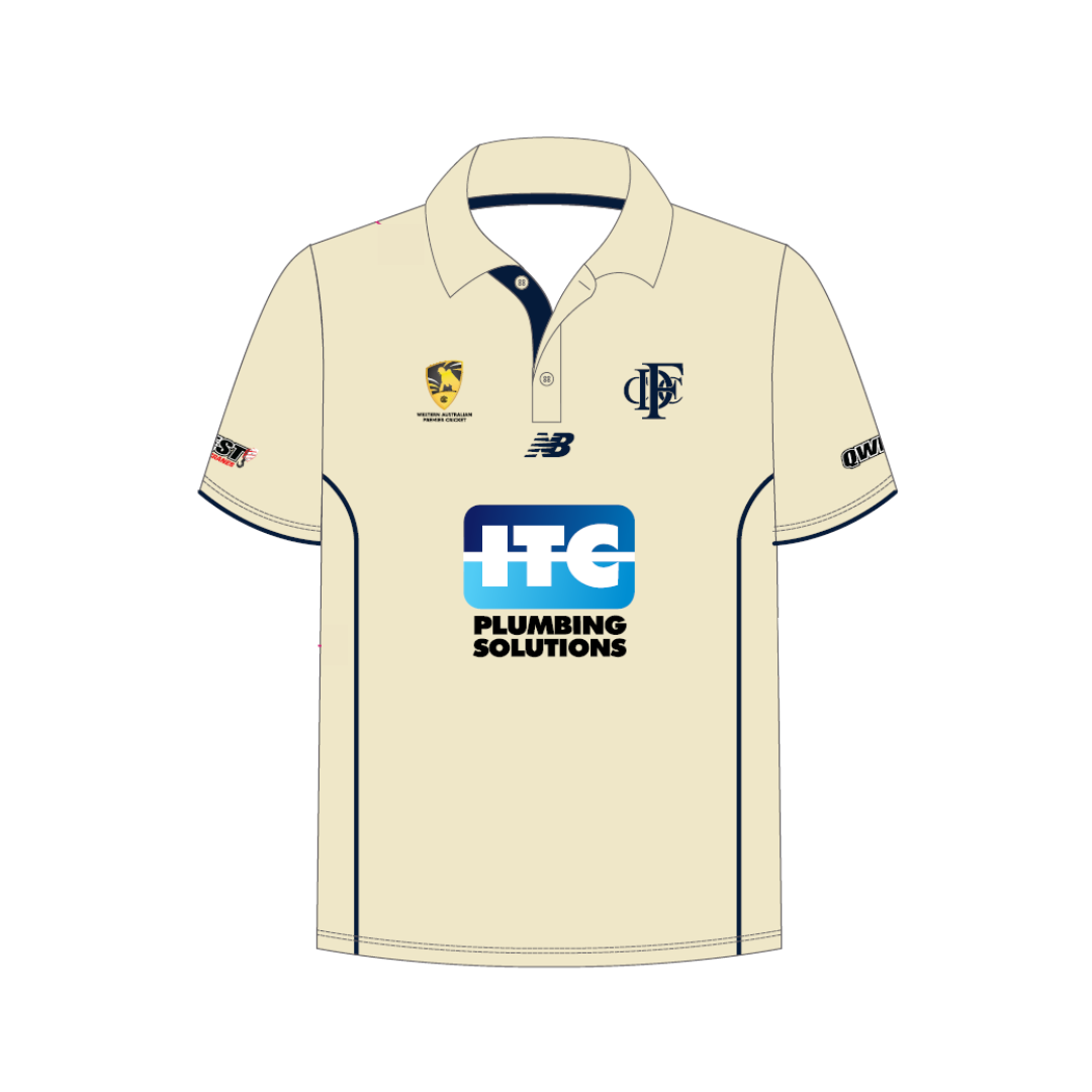 Fremantle Districts CC - Junior | PRE-ORDER | Playing Polo S/S - Cream