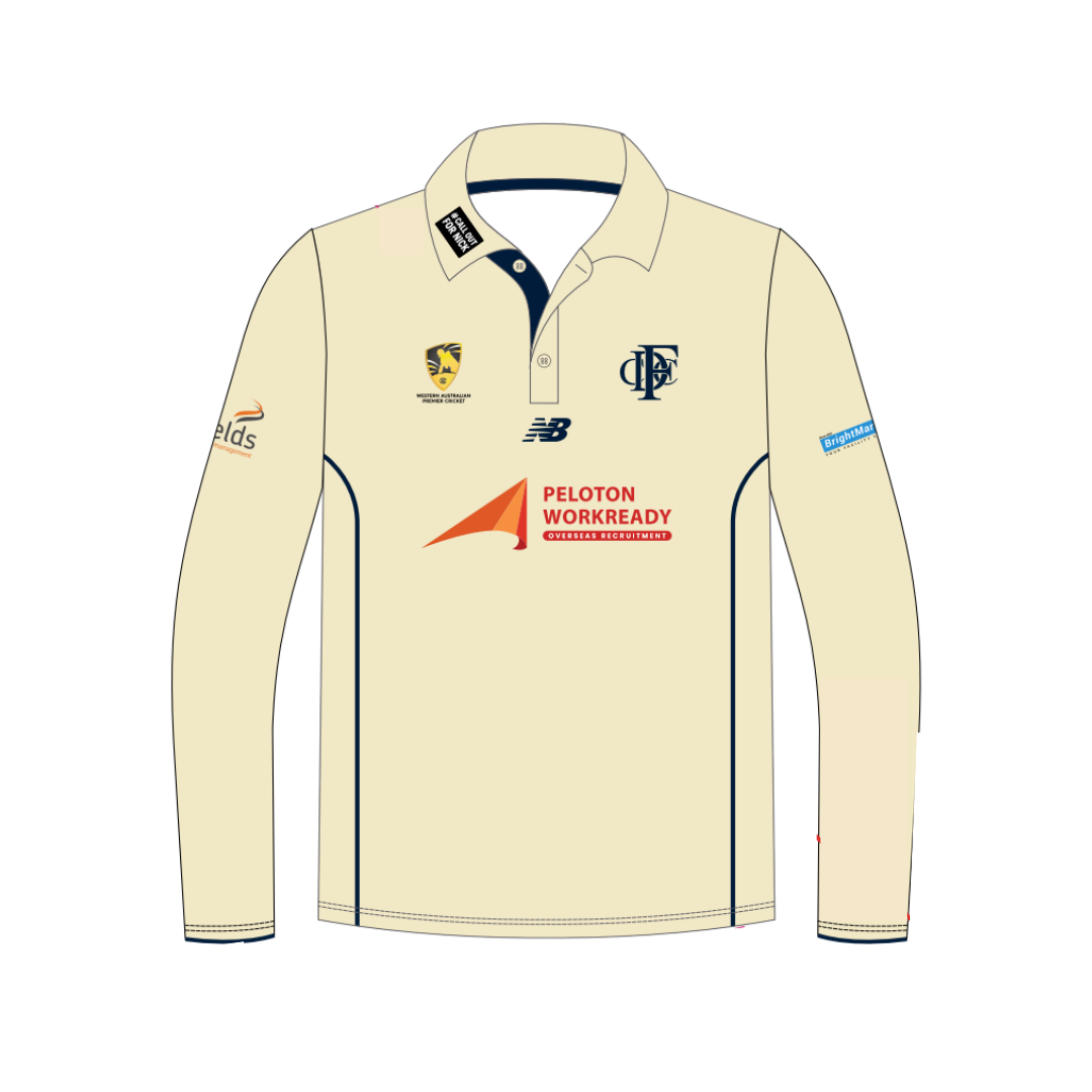 Fremantle Districts CC - Senior | PRE-ORDER | Playing Polo L/S - Cream