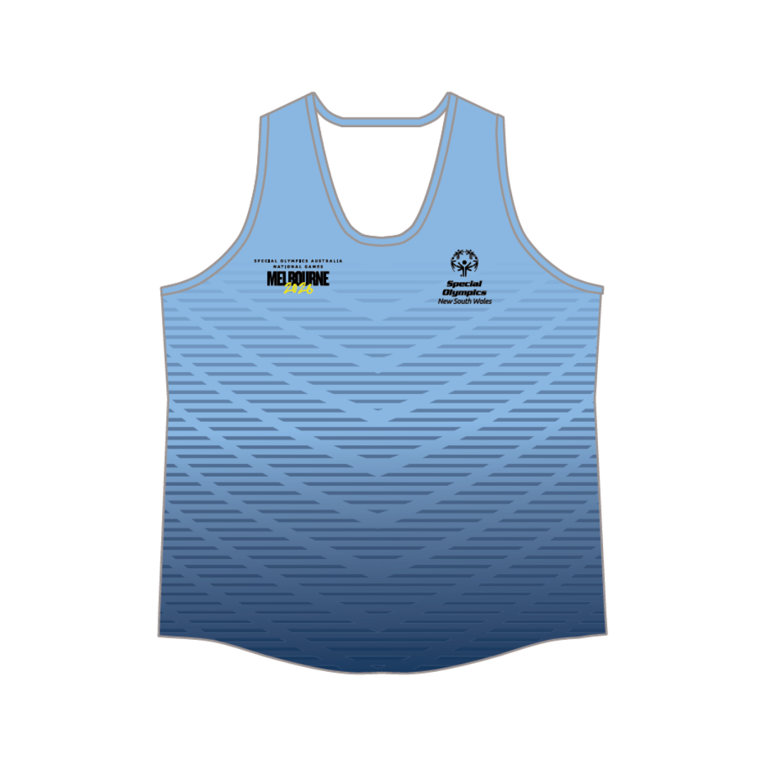 Special Olympics NSW - Athletics | PRE-ORDER | Ladies Singlet - Competition