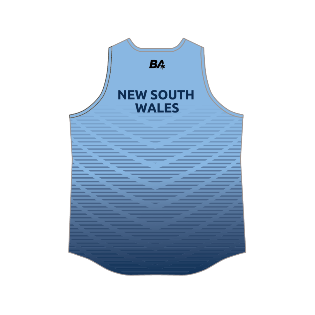 Special Olympics NSW - Athletics | PRE-ORDER | Ladies Singlet - Competition